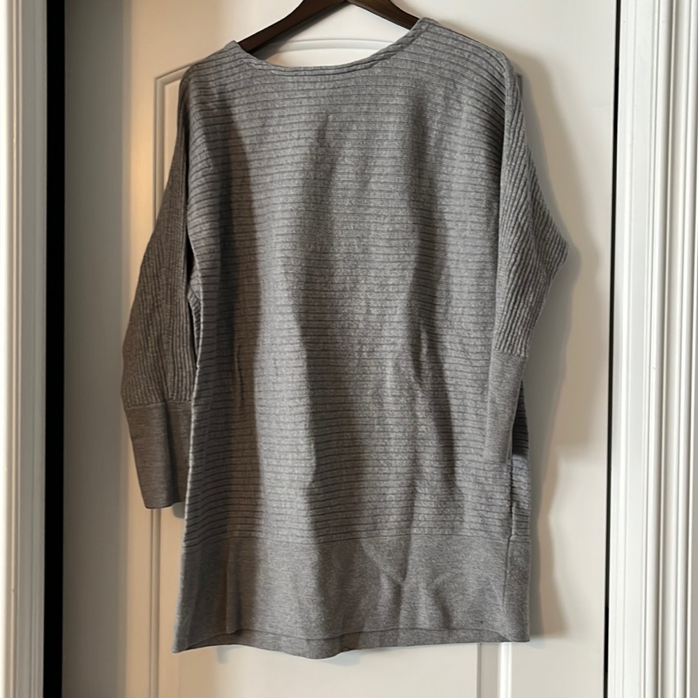 Eileen fisher boatneck ribbed sweater. Medium.